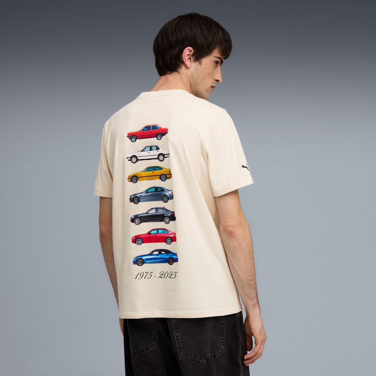 3系列車型米色T恤 